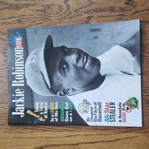 Vintage Y2K Kids Discover Magazine Jackie Robinson Volume 17 Issue 1